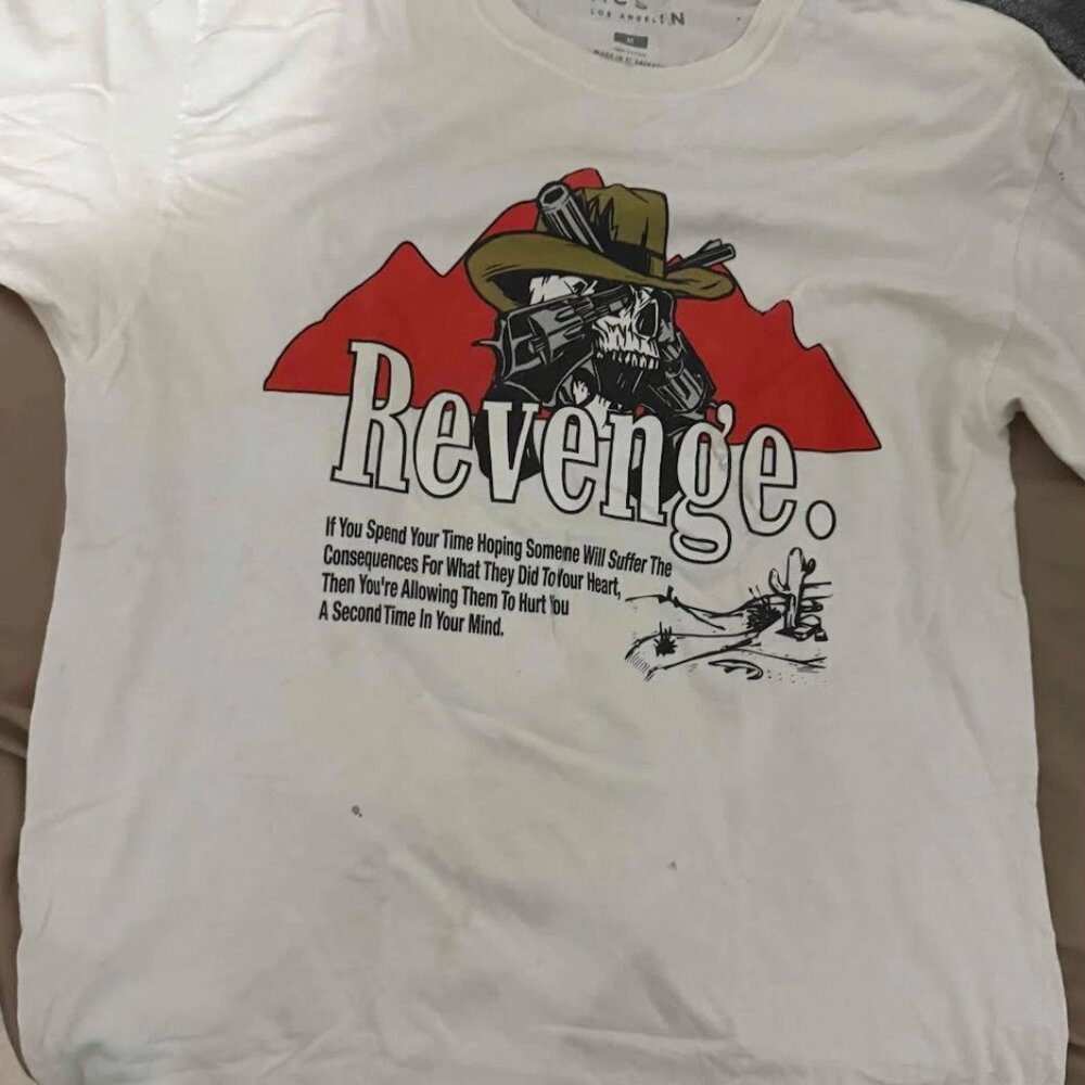 Pacsun Men's White Short Sleeve T-Shirt Size Medium